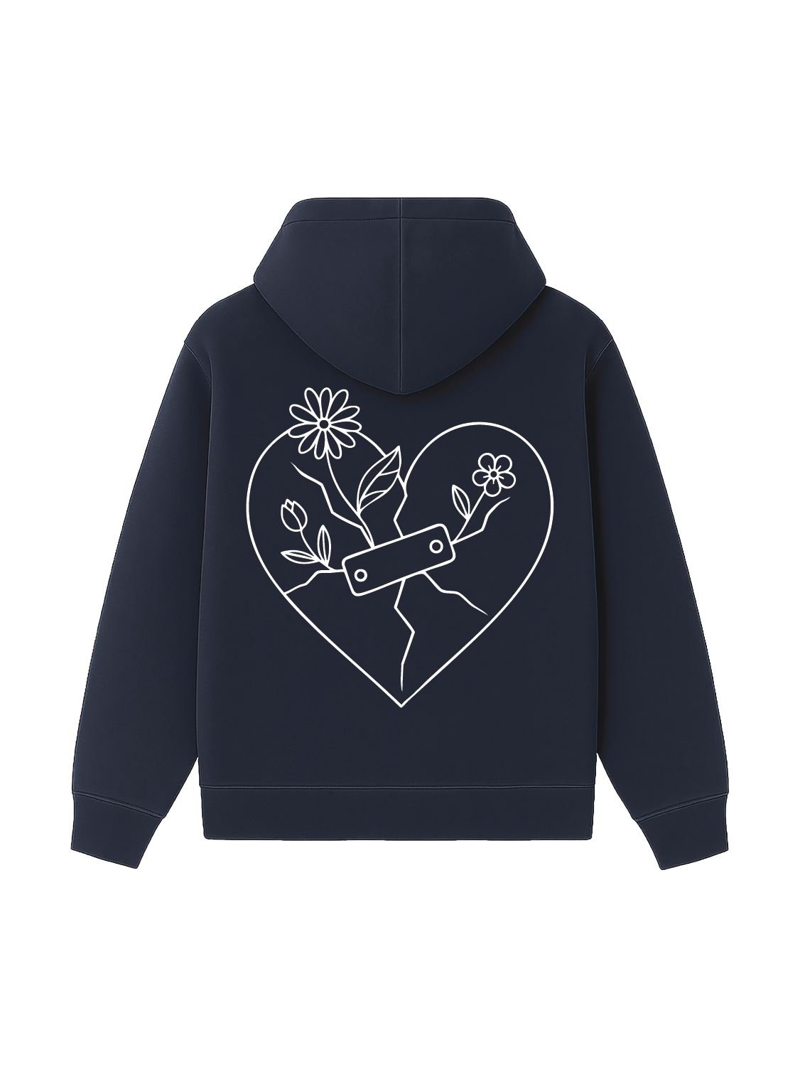 Hoodie „Mein Herz ist ein Schlachtfeld“