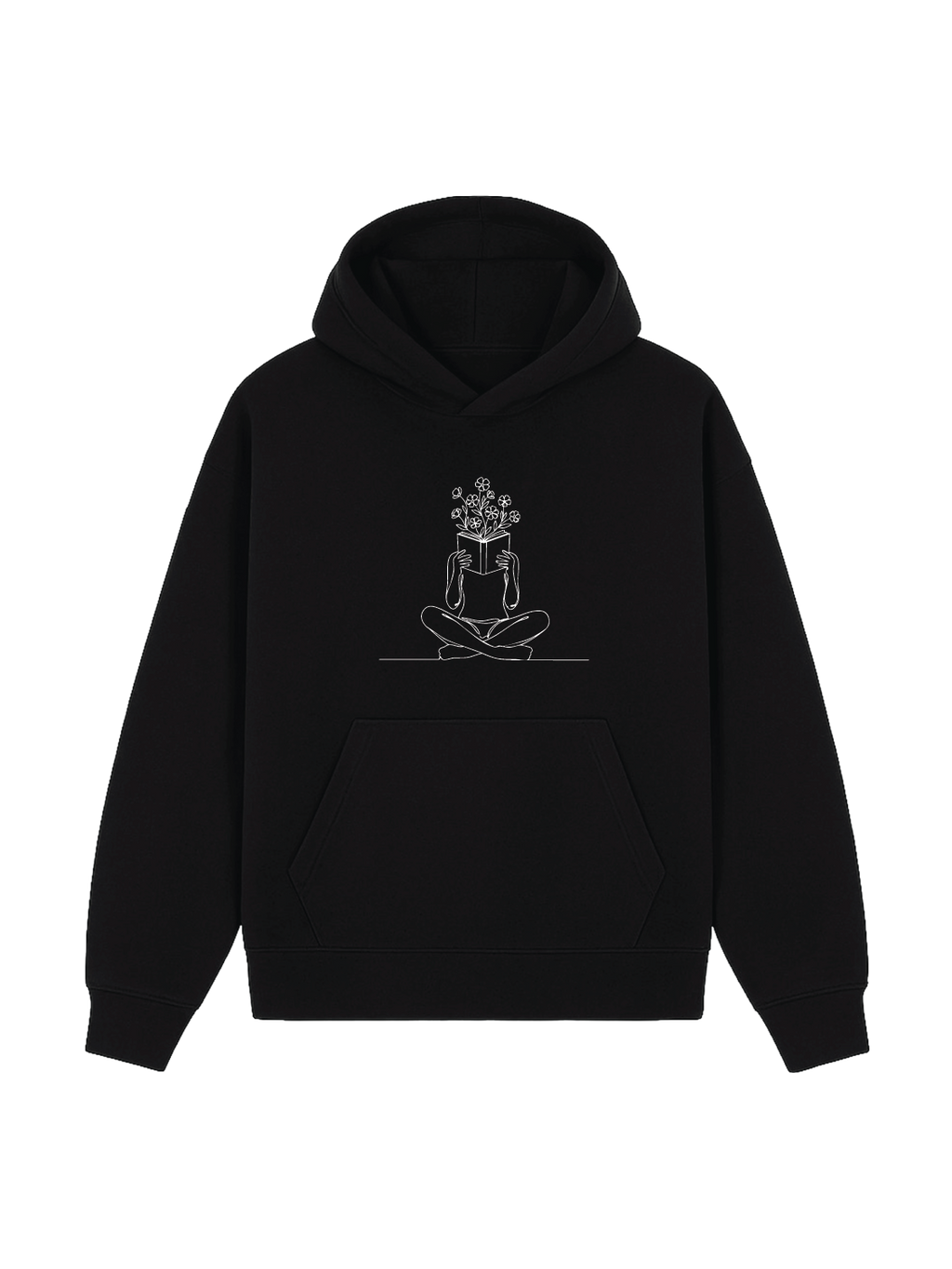 Hoodie „Booktrovert“