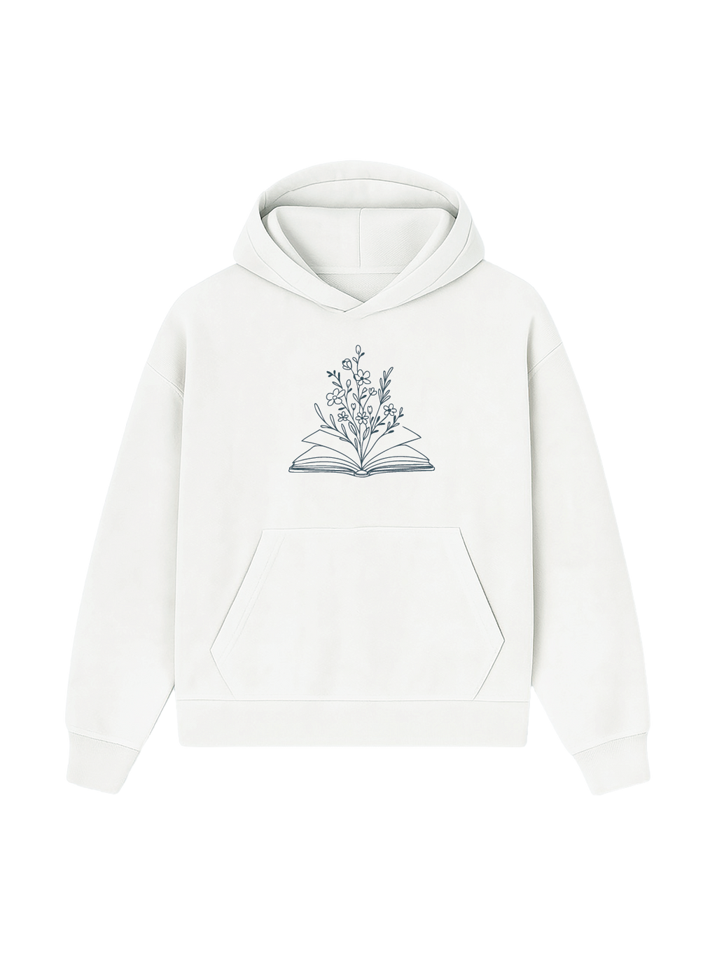 Hoodie „I am reading“