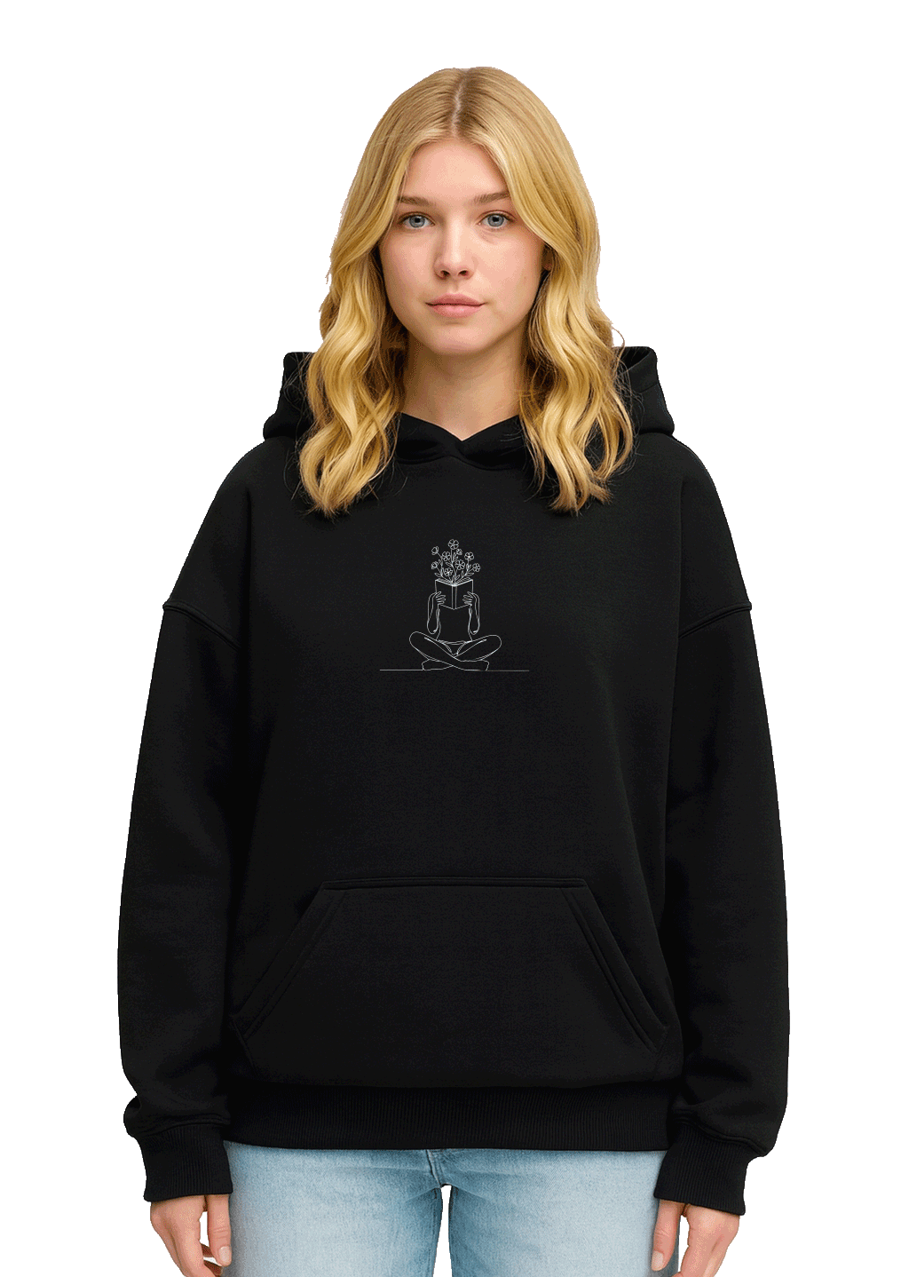 Hoodie „Booktrovert“