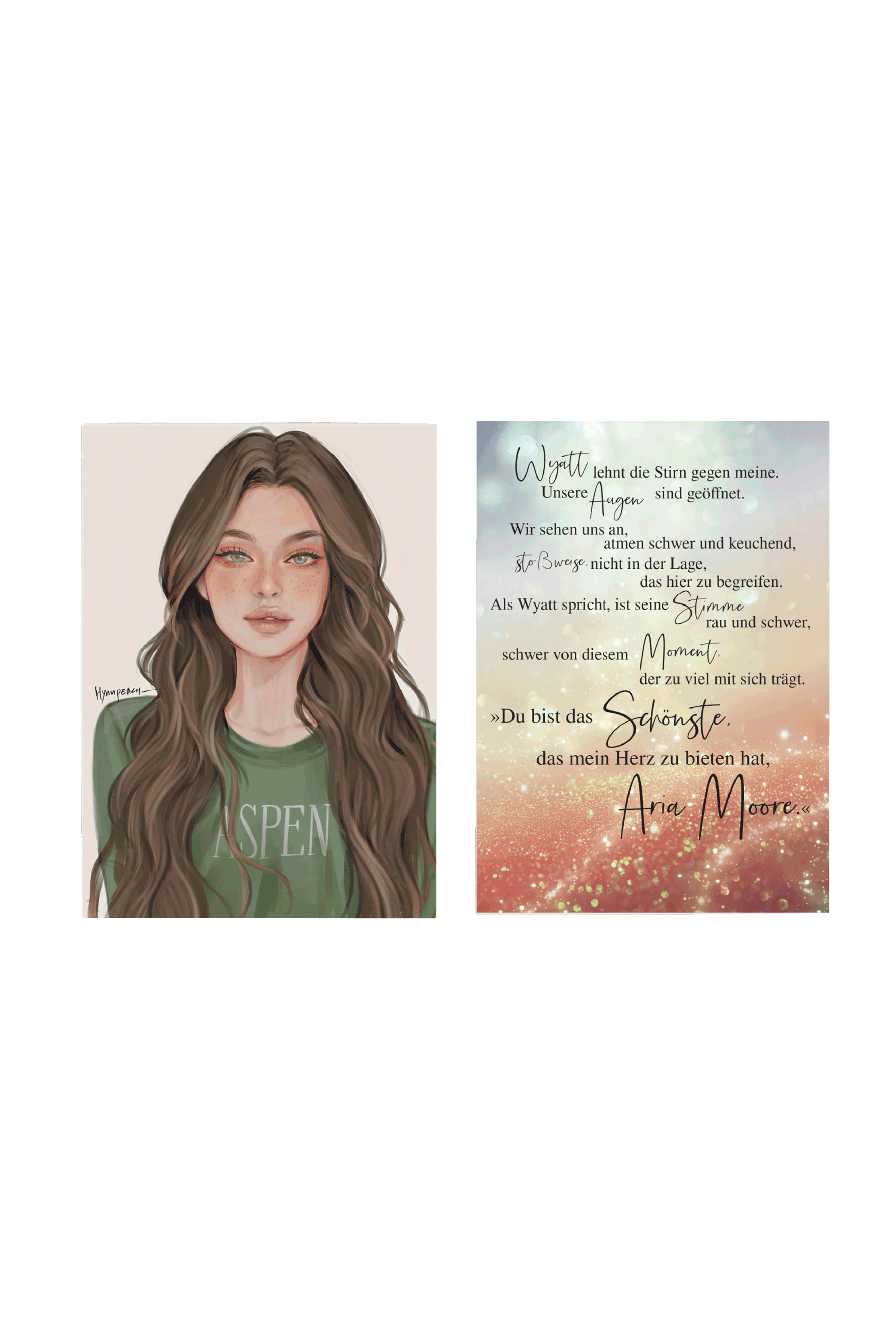 Buchcharakter-Karte Nr.1